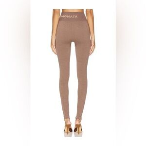 Nagnata Brown Striped Leggings